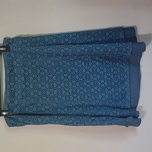 Womens Aventura reversible blue skirt in size medium